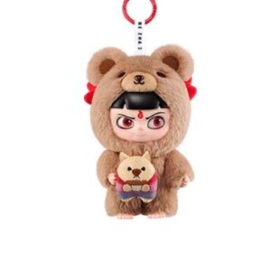 Pop Mart Charming Brown Bear Plush Pendant